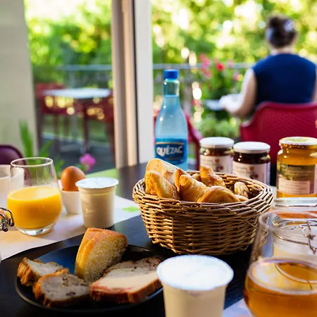 Logis Hotel Restaurant Les 2 Rives - Chambres Climatisees - A75, En Bordure De Riviere 호텔 Banassac